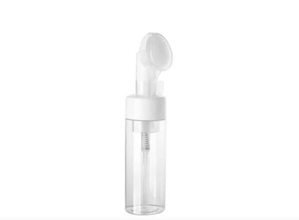 Frasco Pump Com Escova De Silicone Para Higienização Facial 120/150 ml - Imagem 3